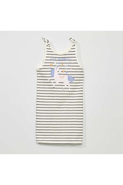 KİABİ فستان تي شيرت يونيكورن أبيض