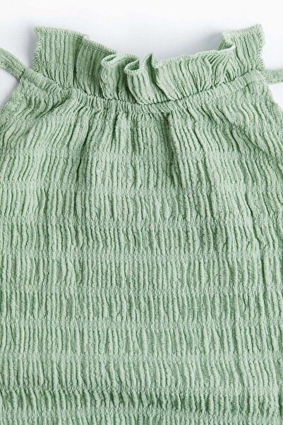 H&M Textured halterneck top