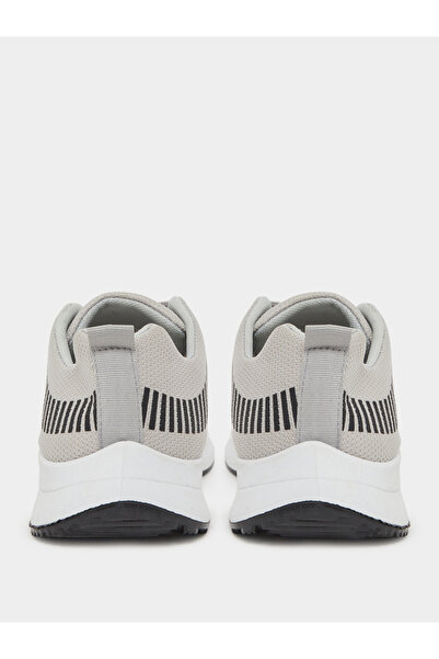 Styli Men Printed Panel Lace Up Sneakers