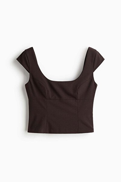 H&M Cap-sleeved top
