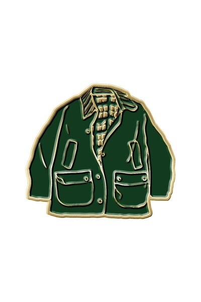 Barbour Beaufort Ceket Rozeti GN11 Green