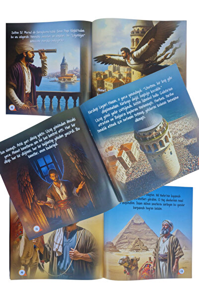 Nef Kitap 2. ve 3. Sınıflar İçin Tarihi Şahsiyetler Seti masal tadında (12 kitap)