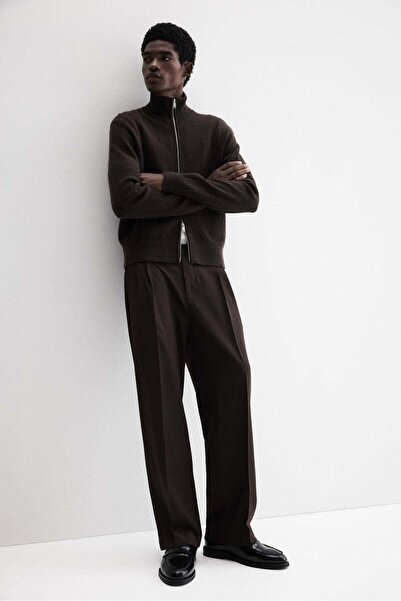 H&M Regular Fit Wool zip-through cardigan