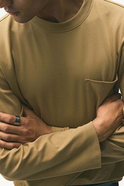 H&M Loose Fit Long-sleeved jersey top