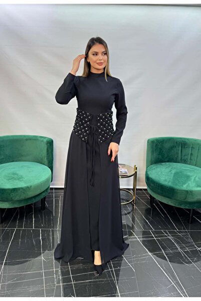 White Corner 3262 ELBİSE VE KEMER İKİLİ TAKIM