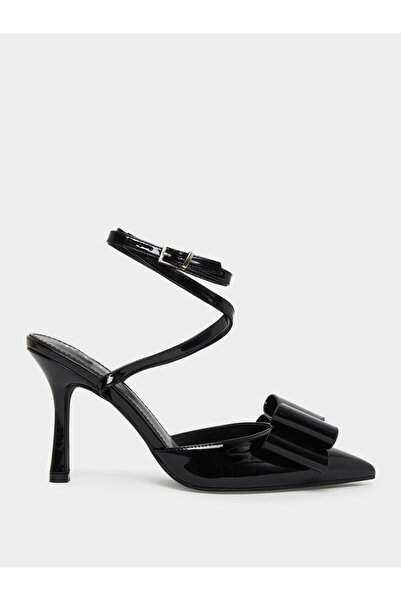 Raid By Styli Myrna Heeled Shoes with Bow Detail