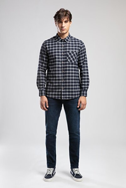 Lee Cooper Normal Bel Slim Fit Blue Men's Denim Trousers 261 Lcm 121074 Jack ...