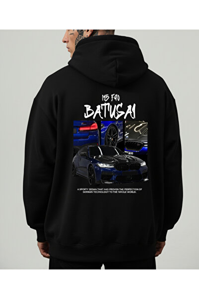BRF Collection BMW M5 F90 Batüsai Oversize Hoodie –Kapüşonlu Sweatshirt