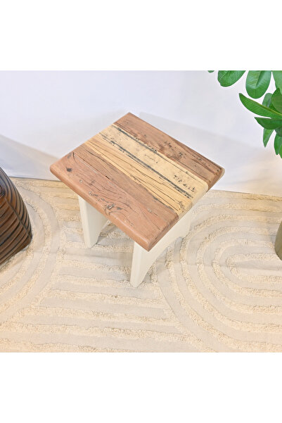 Crafted by Lifestyle Wooden Top Accent Table