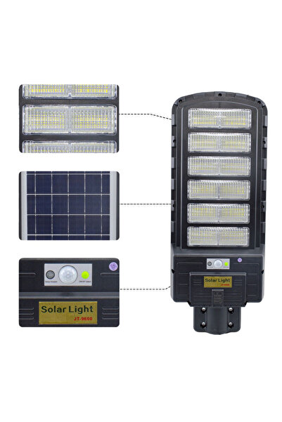 MİKİ Solar street lamp 600W with remote control JT9600