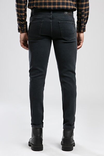 Lee Cooper Jagger Normal Waist Slim Fit Straight Leg Gray Men's Jean Trousers