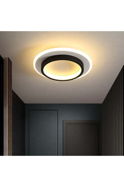 RFAN LED Chandelier, Model B82, 3 Light Types, 44W, White