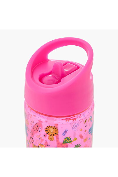 Juniors Animal Print PETG Water Bottle with BPA-Free – 430 ml