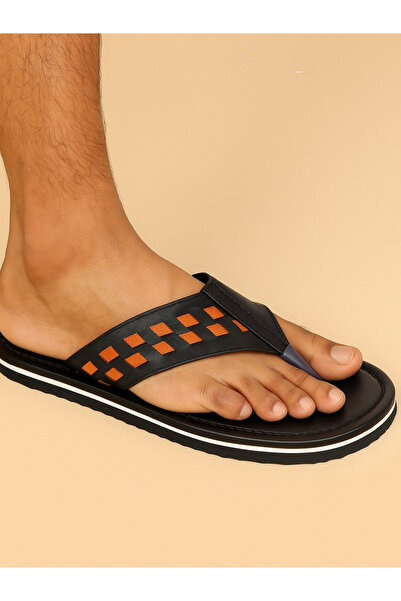 Peterpapa By Styli شبشب رجالي منسوج من قماش ثونغ