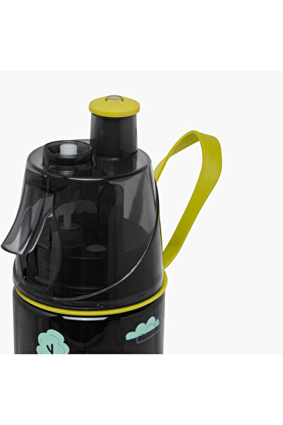 Juniors Vehicles Tritan Water Bottle with Water Mist Trigger – 580 ml