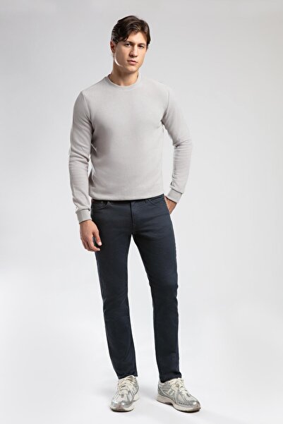 Lee Cooper Normal Bel Slim Straight Blue Men's Denim Trousers 261 Lcm 121069 Jagger Balfe Grey