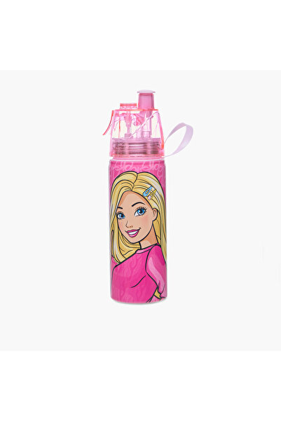 Barbie زجاجة مياه من الفولاذ المقاوم للصدأ من ماتيل مع زناد رذاذ الماء - 500 مل