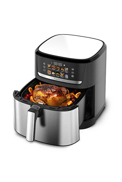 Samus AF8.5-S2000D HOT AIR FRYER, ELECTRONIC DISPLAY, 2000W, 8.5L, 10 PROGRAMS, BLACK