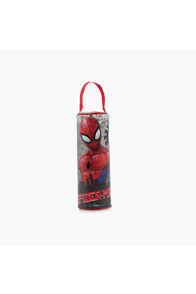 Marvel Spider-Man Print Pencil Pouch with Zip Closure