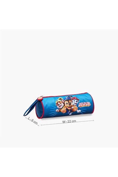 PAW PATROL Print Pencil Case with Zip Closure