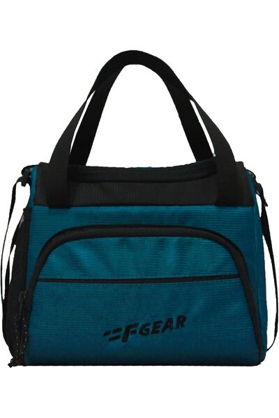 F Gear YOLO Lunch Bag - Navy Blue & Black, Polyester