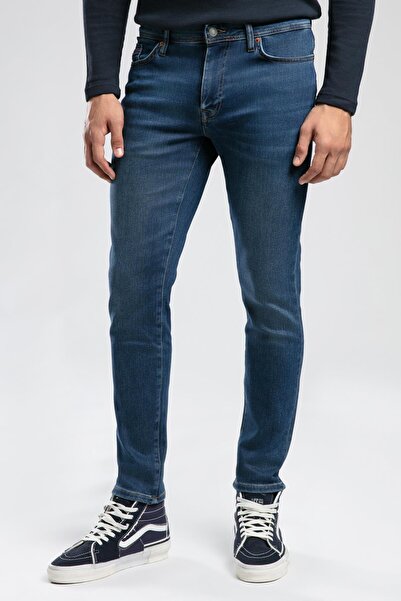 Lee Cooper Джек Середня талія Вузький крій Вузькі штанини Сині чоловічі джинси