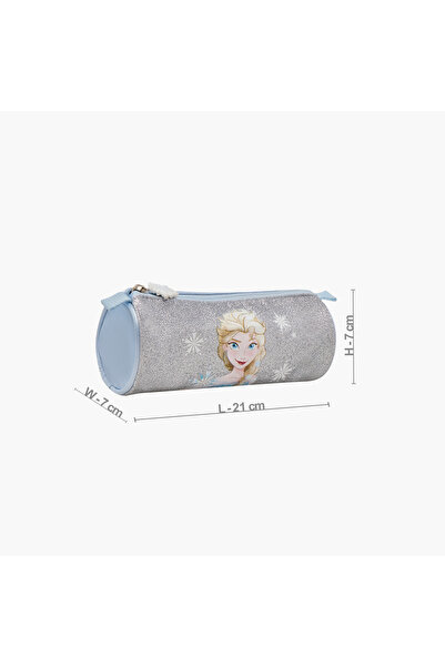 Disney Frozen Print Pencil Pouch with Zip Closure