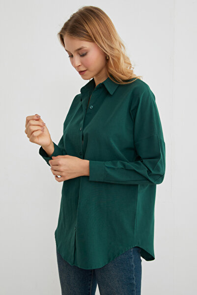 Fulla Moda Basic Düğmeli Gömlek