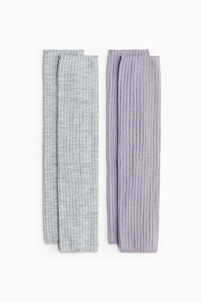 H&M 2-pack rib-knit leg warmers
