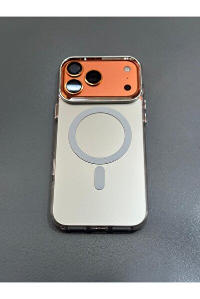 PEXURA TECH حافظة خلفية صلبة مدعومة بتقنية MagSafe 17 Pro ذات سطح غير لامع وم...