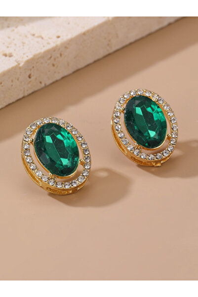 Take Two By Styli Embellished Stud Earrings