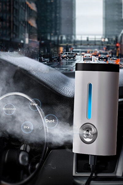 EXENAR Araç ve Ev Ultrasonik Hava Nemlendirme Cihazı Nano Sprey Araç İçi Buha...