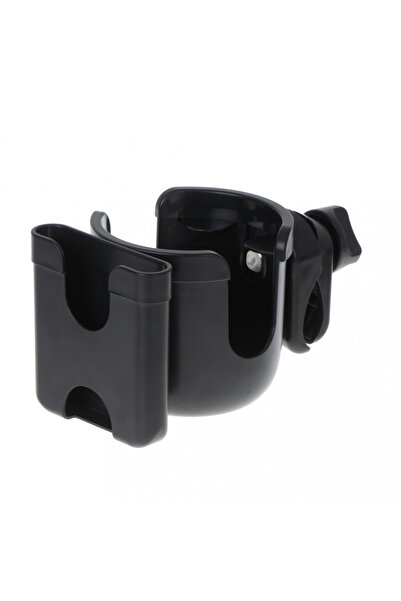 Ikonka Bottle holder and Ikonka, with attachment to stroller and tricycle, black