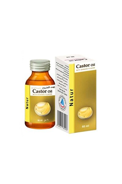 Other ناتور زيت خروع بنكهة الموز - 60 مل