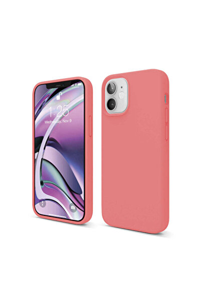 Casey Studios Husa Silicon iPhone 12 Mini, cu Microfibra, Slim, de Protectie,...