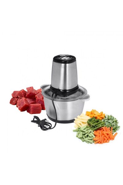 OEM Tocător electric 5L, bol din oțel inoxidabil cu 4 lame, pentru legume, carne, nuci