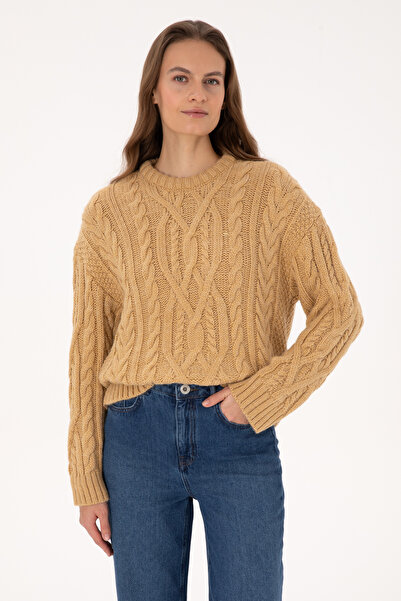 U.S. Polo Assn. Women's Mustard Sweater 50310215-Vr151