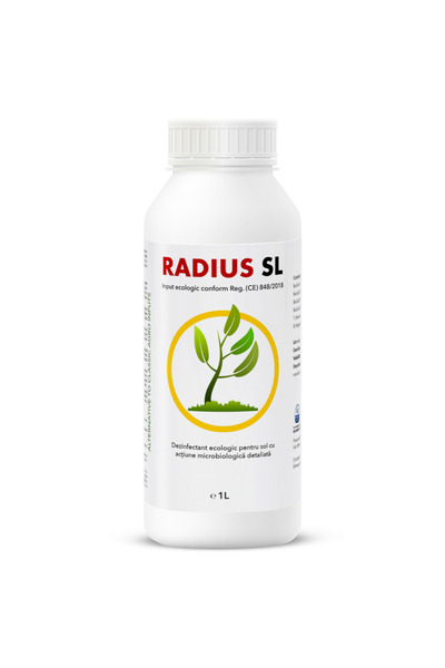CHRD Dezinfectant pentru sere, grădini și solarii, Radius SL, 1 litru