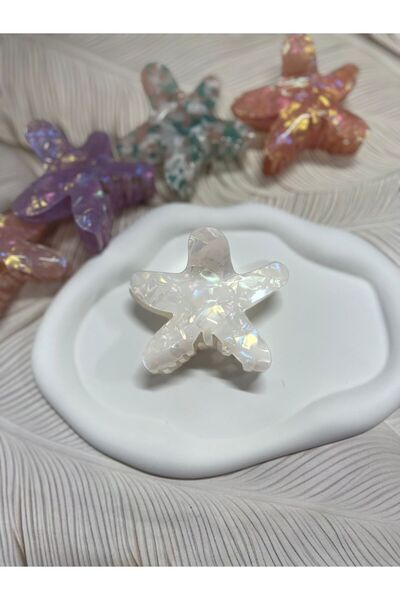 EyER Shoping Cataramă cu zăbrele de os de stea de mare albă