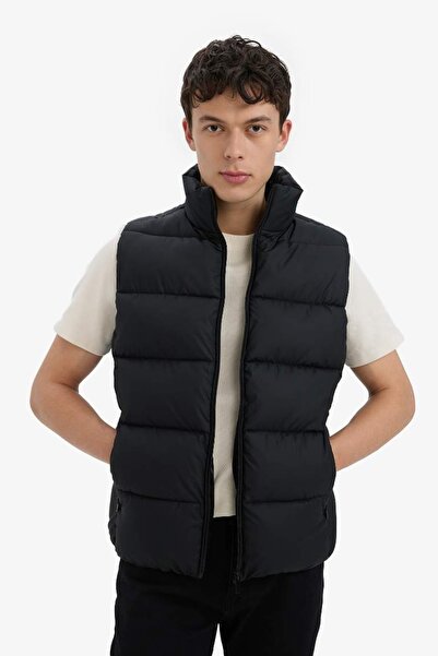 DeFacto Чоловічий жилет C5630AX/BK27 BLACK