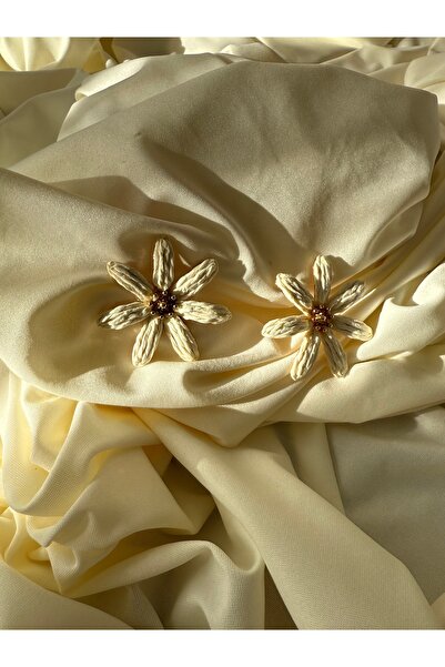 Que Hasır desen otantik küpe