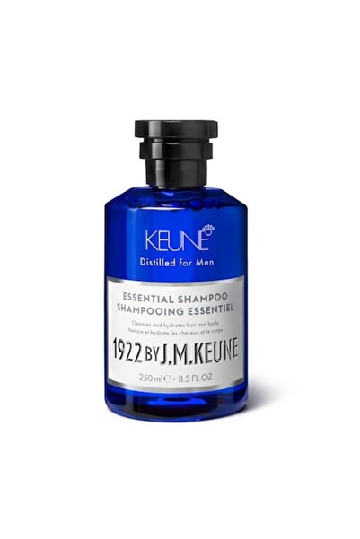 Keune Șampon 2 în 1 pentru bărbați, pentru toate tipurile de păr, 1922 Essential Shampoo, 250 ml