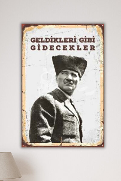 DURUSA Τα χαραγμένα έργα τέχνης MDF με θέμα τον Ατατούρκ: Όπως έρχονται, έτσι...