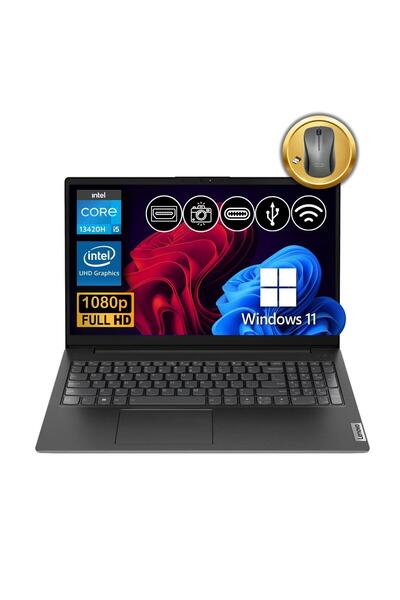 LENOVO V15 G4 IRU i5-13420H 16GB 512GB SSD W11Pro 15.6" Notebook 83A100NSTX ATL75 + Mouse Hediye
