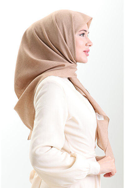 sefamerve Karaca Linen Scarf 82023-24 Camel