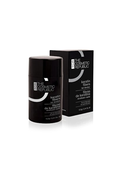 The Cosmetic Republic Fibre de păr cu keratină, șaten mediu (satinat) 12,5 g