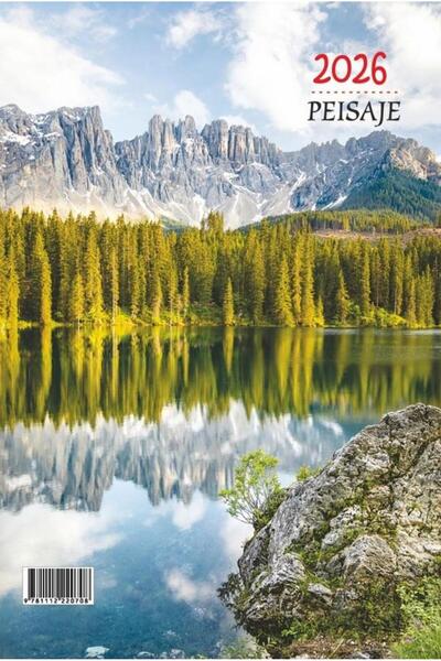 Andreas Calendar cu spira Peisaje 2026 (format A3)