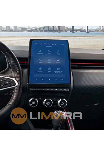 Limmra واقي شاشة نانو للوسائط المتعددة متوافق مع رينو كابتشر 9.3 بوصة