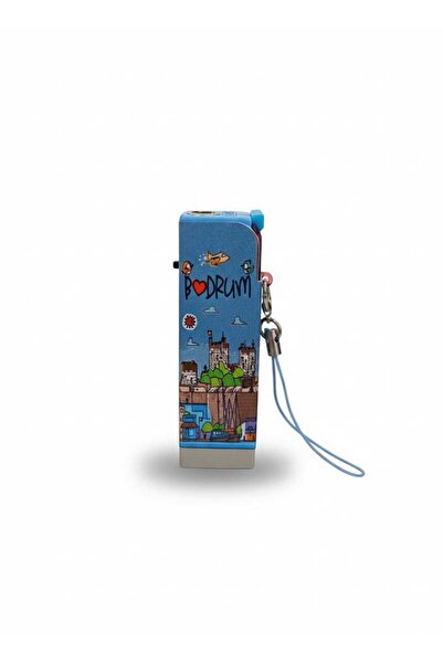 Markasız ucuz Bodrum Tatil Anı Hediyelik Turbo Jet İpli Çakmak