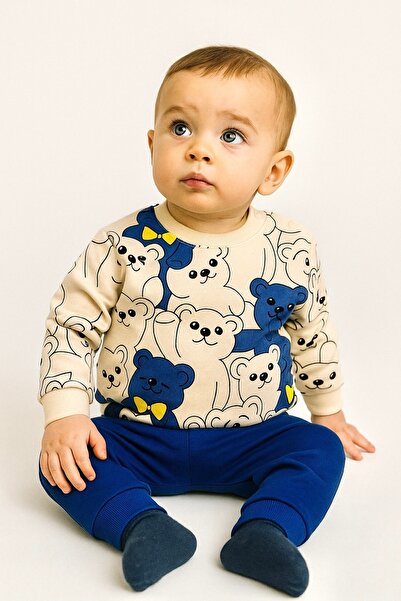 bebekyol مجموعة هيلو بير مطبوع للأطفال